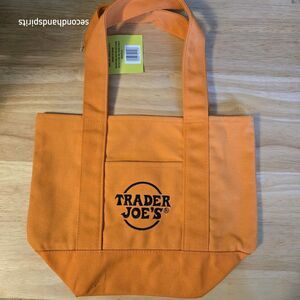 2025 Trader Joe’s Halloween Orange Tote Bag